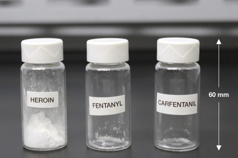 Heroin-Fentanyl-Carfentanil-Comparison Heroin, Fentanyl, and Carfentanil Comparison